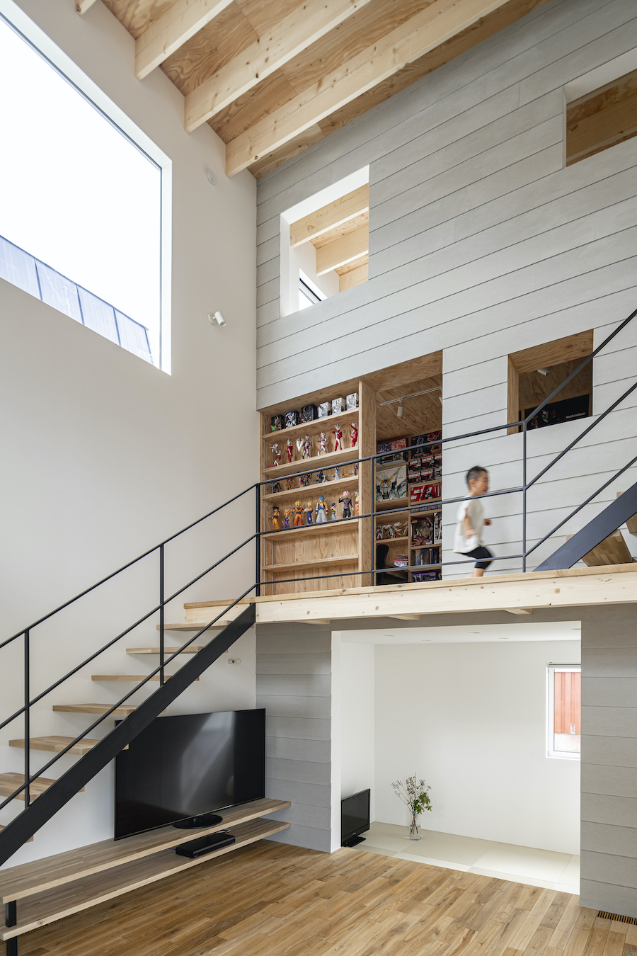 趣味室のある家 of Futoshi Horibe Architects